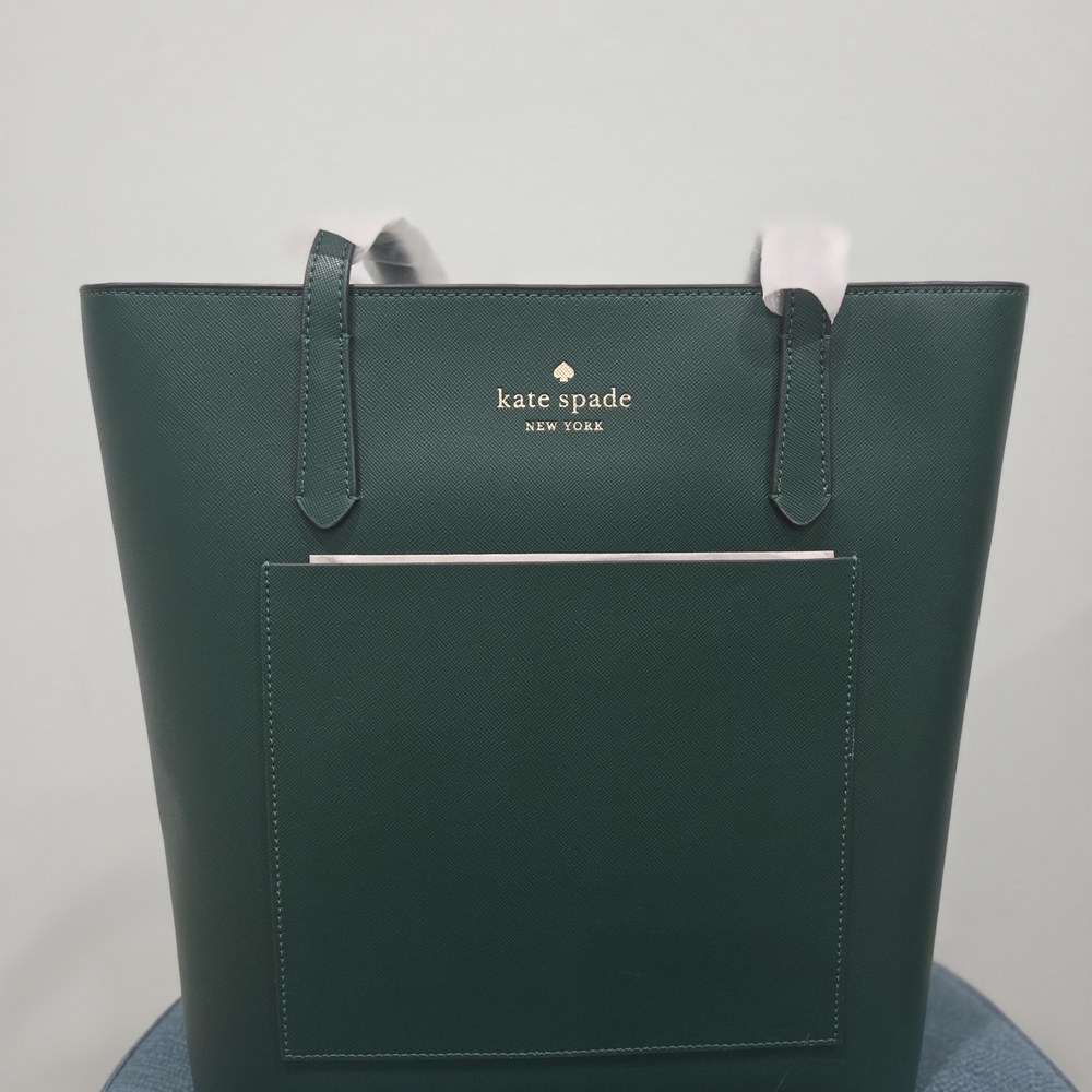 Kate Spade Large Daily Tote In Deep Jade